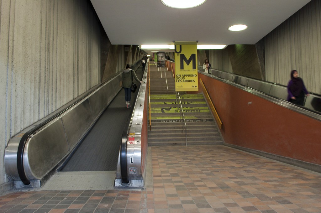 Si tu montes pas par l'escalier t'es vraiment une flipette !