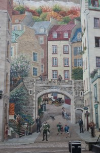 Moi ze croyais que c'était une rue et ze me suis cogné dans le mur !  *snif*