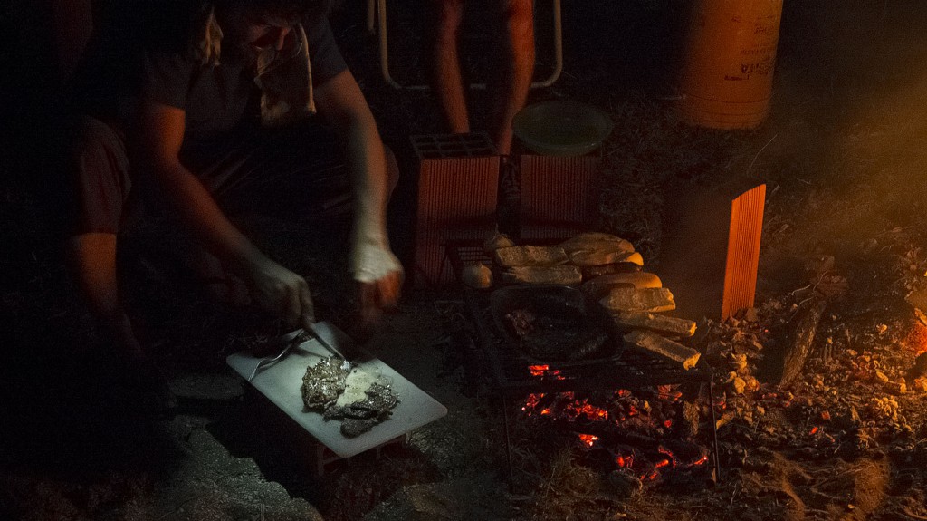 Une viande d'une grande tendritude ! Asado dans le jardin